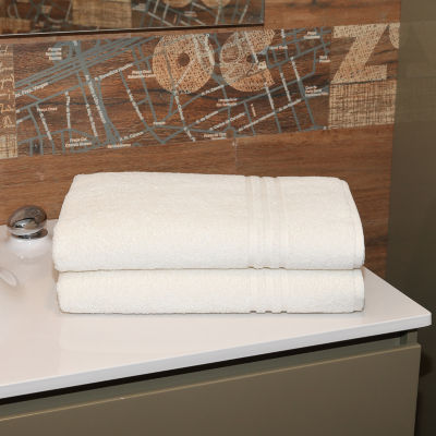 Linum Home Turkish Cotton Textiles Denzi 2-pc 35" x 66" Bath Sheet