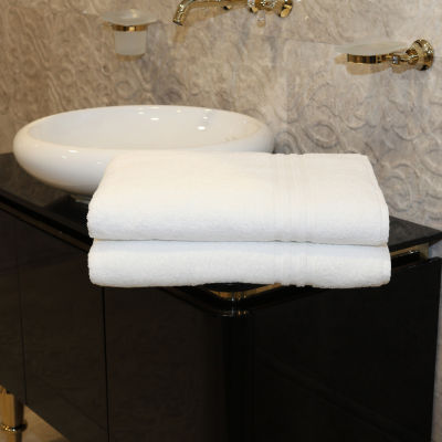 Linum Home Turkish Cotton Textiles Denzi 2-pc 35" x 66" Bath Sheet