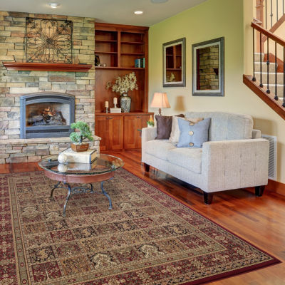 Concord Global Trading Persian Classics CollectionPanel Area Rug