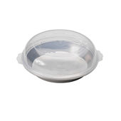 LocknLock Performance Glass 9.5 in. Pie Dish with Lid LLG881 - The