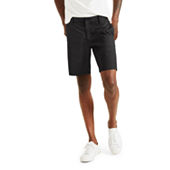 buy online Dockers Black Flat Front classic fit All motion Comfort