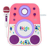 Singing Machine SML654P Groove Mini Karaoke System, Pink 