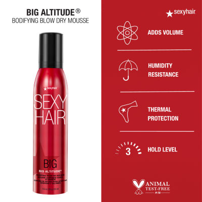 Big Sexy Hair® Big Altitude Bodifying Blow Dry Mousse - 6.8 oz.