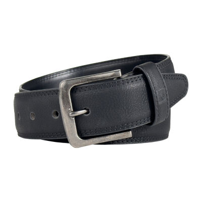 Stone Mountain 40mm Leather Double Edge Stitch Mens Belt