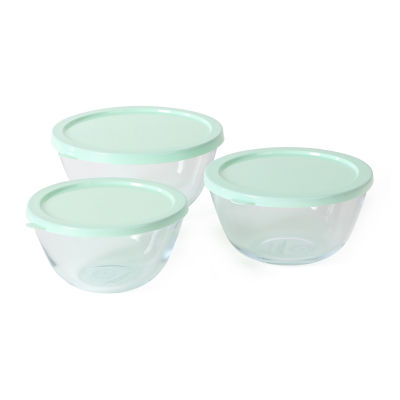 Martha Stewart Summersol  6-pc. Glass Bowls with Lids