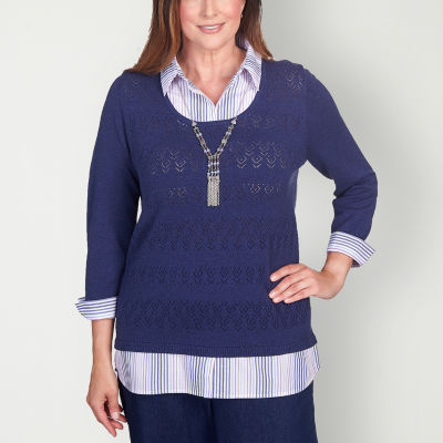 Womens layered sweaters sale