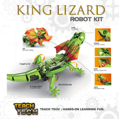 Teach Tech King Lizard Robot Kit