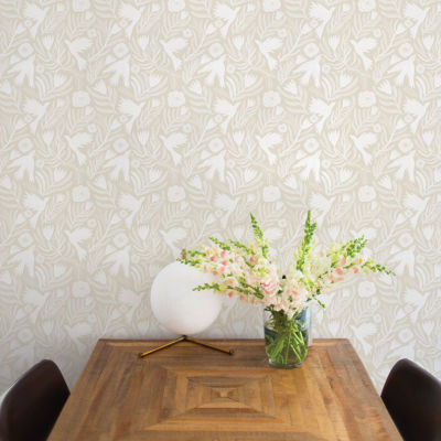 Tempaper Otomi Dove Peel & Stick Wallpaper
