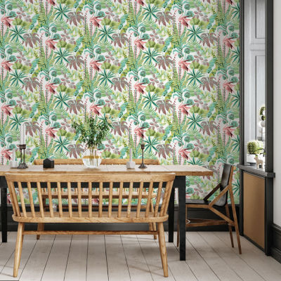 Tempaper Flamingo Peel & Stick Wallpaper