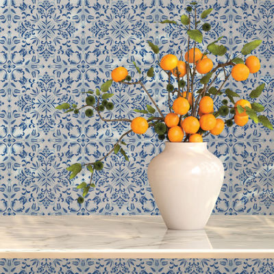 Tempaper Ornamental Tile Peel & Stick Wallpaper