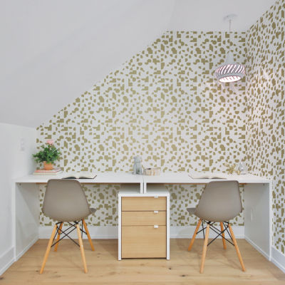 Tempaper Mod Geo Peel & Stick Wallpaper