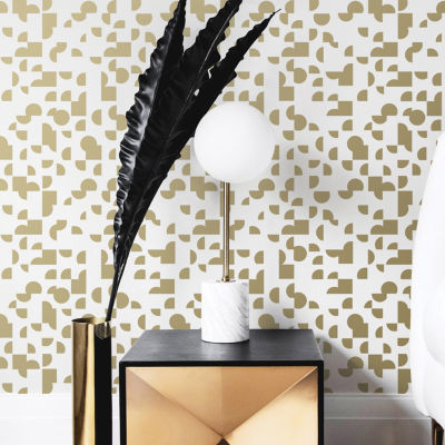 Tempaper Mod Geo Peel & Stick Wallpaper