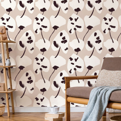 Tempaper Painted Palm Peel & Stick Wallpaper