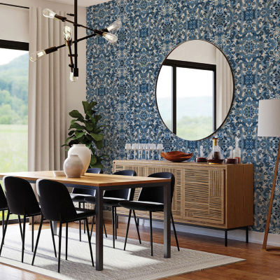 Tempaper Ornate Medallion Peel & Stick Wallpaper