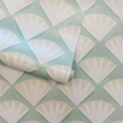 Tempaper Deco Shell Peel & Stick Wallpaper