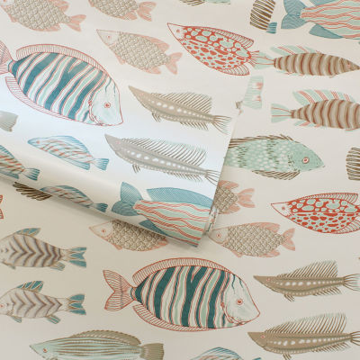 Tempaper Marine Fish Peel & Stick Wallpaper