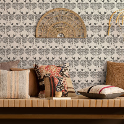 Tempaper Block Print Peel & Stick Wallpaper