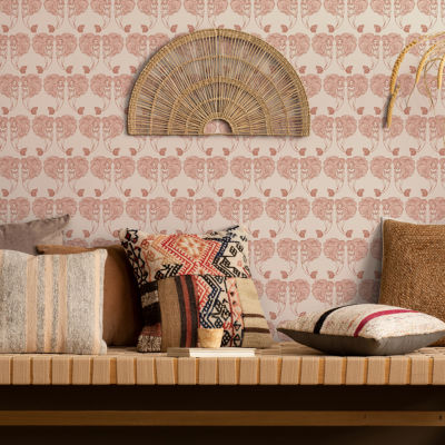 Tempaper Block Print Peel & Stick Wallpaper