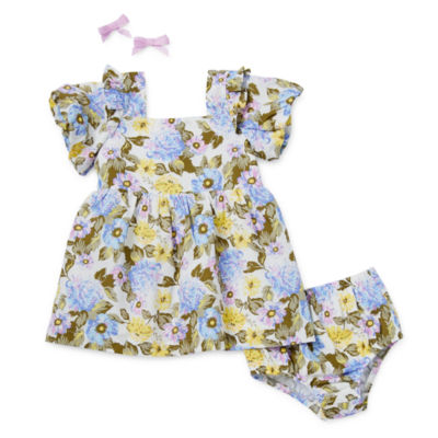 Btween Baby Girls 2-pc. Short Sleeve A-Line Dress