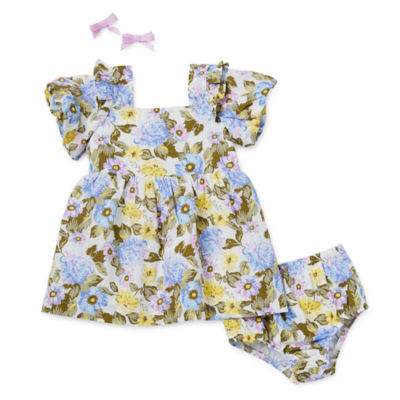 Short-Sleeve Dress & Leggings Set for Baby