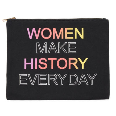 Hope & Wonder Women's History Month 'Women Make History Everyday' Pouch