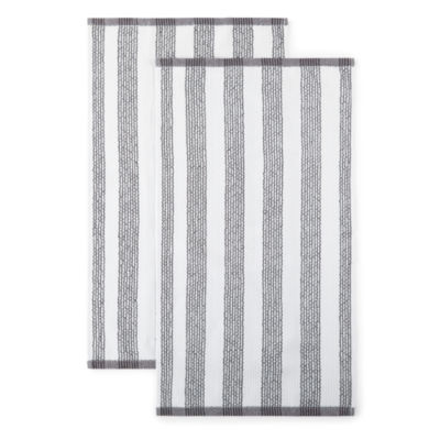 Cooks Striped Dual Purpose 4-Pc. Kitchen Towel
