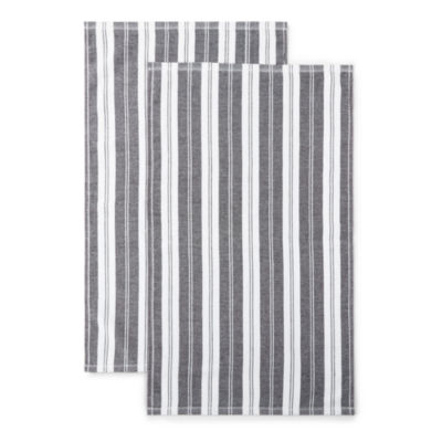 Cooks Striped Dual Purpose 4-Pc. Kitchen Towel