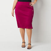 Jcpenney women's plus size clearance skirts