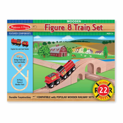 Melissa & Doug Figure 8 Train Set Train