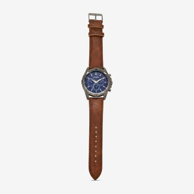 Geneva Unisex Adult Brown Strap Watch Mac8067jc