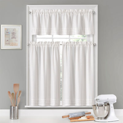 Vue Kingsbury 2-pc. Rod Pocket Window Tier
