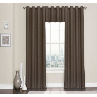 Eclipse Kingston Energy Saving Blackout Grommet Top Single Curtain Panel