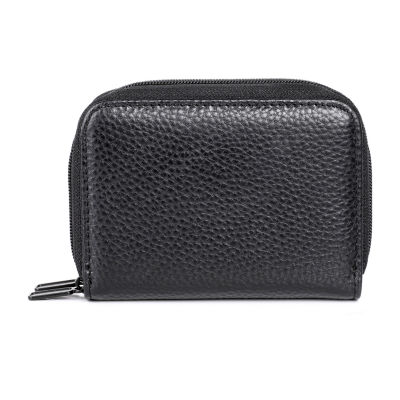 J. Buxton Solid Pebble Pu Slot Wallet