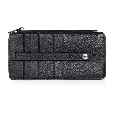 J. Buxton Womens RFID Blocking Indexer Wallet