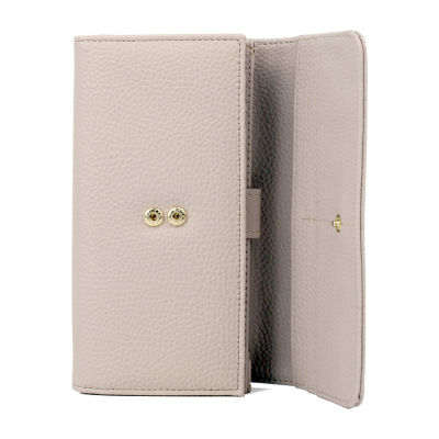 J. Buxton Womens Rfid Blocking Trifold Wallet