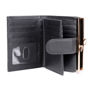 J. Buxton Womens RFID Blocking Bifold Wallet