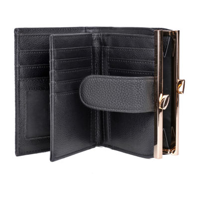 J. Buxton Womens RFID Blocking Bifold Wallet