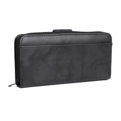 J. Buxton Womens RFID Blocking Checkbook Wallets