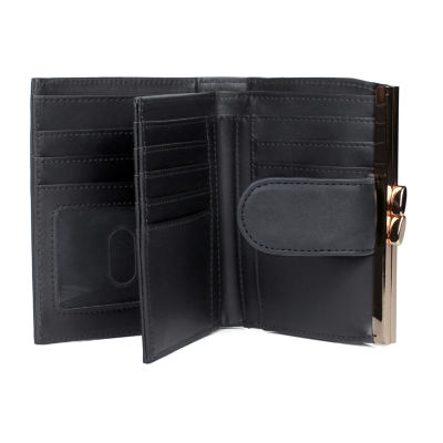 J. Buxton Womens RFID Blocking Indexer Wallet