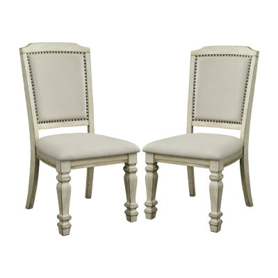 Orchard 2-pc. Upholstered Side Chair, Color: Antique White - JCPenney