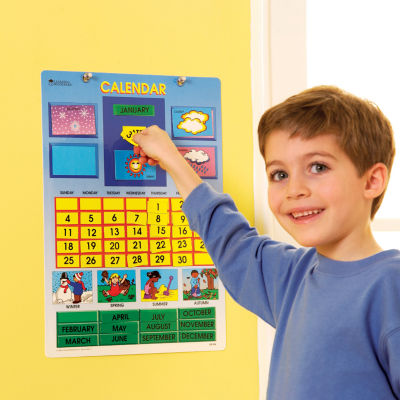 Learning Resources Magnetic Learning Calendar 53-pc. Resposibility Chart
