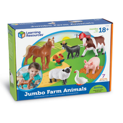 Learning Resources Jumbo Jungle Animals Discovery Toy