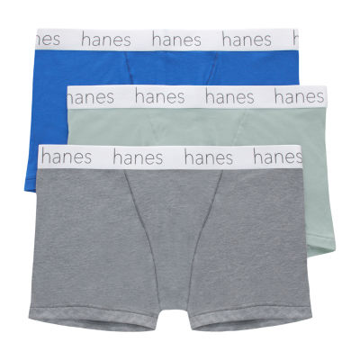 Hanes Originals Ultimate Cotton Stretch Women’s Boyshort Underwear Pack, 3-Pack 45UOBB