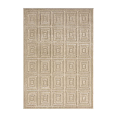 Alina Ely Geometric Indoor Outdoor Rectangular Area Rug