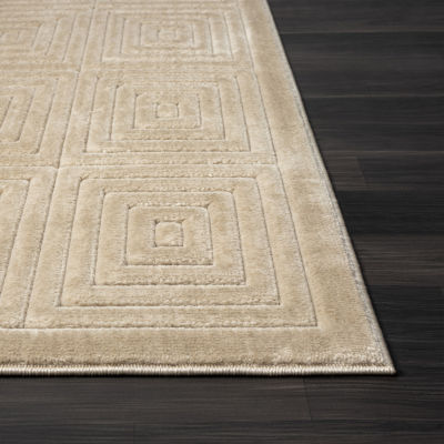 Alina Ely Geometric Indoor Outdoor Rectangular Area Rug