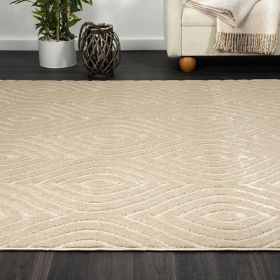 Alina Mich Abstract Indoor Outdoor Rectangular Area Rug