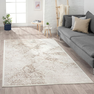 Antoine Fran Bordered Indoor Rectangular Area Rug