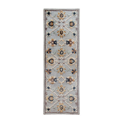 Beatrice Elise Floral Hand Tufted 2’X6’ Indoor Rectangular Runner