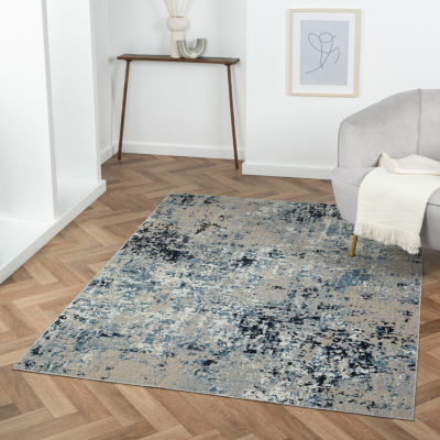 Leilani Lyn Abstract Indoor Rectangular Area Rug