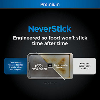Best Buy: Ninja Foodi NeverStick Premium 2-Piece Baking Sheet Set Gray  B32002